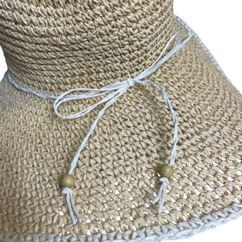 Charlie Paige Boho Packable Scrunchable Breathable Oversized Floppy Hat